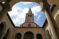 Atrium of Euphrasian basilica, Porec, Istria, Croatia Royalty Free Stock Photo