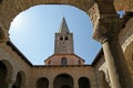 Atrium of Euphrasian basilica, Porec, Istria, Croatia Royalty Free Stock Photo