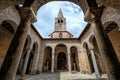 Atrium of Euphrasian basilica, Porec, Istria, Croatia Royalty Free Stock Photo