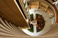 Atrium of an hotel Royalty Free Stock Photo