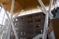 Atrium of the modern Office building, Toronto, Canada Royalty Free Stock Photo