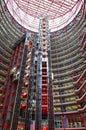 The atrium and the skylight of James R. Thompson Center, Chicago, Illinois, USA