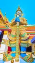 The Atsakanmala Guardian at the Hermit Gate of Grand Palace, on May 12 in Bangkok, Thailand