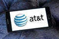 Att mobile operator logo Royalty Free Stock Photo