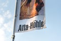 Atta cave sign in attendorn germany