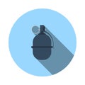 Attack Grenade Icon Royalty Free Stock Photo