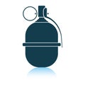 Attack grenade icon Royalty Free Stock Photo