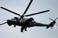 Attack helicopter at RAF Fairford air tattoo