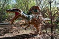 Attack of the prehistoric dinosaur Spinosaurus