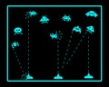 Attack of space invaders