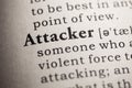 attacker Royalty Free Stock Photo