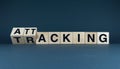 Attacking and Tracking, Visual Metaphor for Cybersecurity