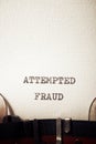 Attempted fraud concept Royalty Free Stock Photo