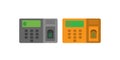 Attendance machine icon. sign for mobile concept and web design. vector illustration