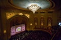 San Francisco Opera - the inside of the concert hall Royalty Free Stock Photo