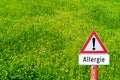 Attention allergy shield