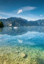 Attersee lake in Austria Royalty Free Stock Photo