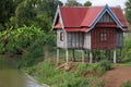 Attic on Khone Island Royalty Free Stock Photo