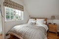 Attic style luxury cottage bedroom