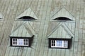 Attic window. Roof window Royalty Free Stock Photo