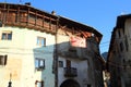 Attics of old Italian houses Royalty Free Stock Photo