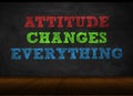 Attitude Changes Everything