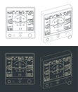 Attitude indicator and turn coordinator blueprints