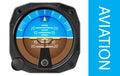 Attitude indicator vector