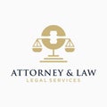 Attorney & Law logo design