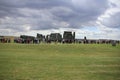 Attraction, Stonehenge on Salisbury plain Wiltshire in England. Royalty Free Stock Photo