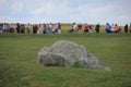 Attraction, Stonehenge on Salisbury plain Wiltshire in England. Royalty Free Stock Photo