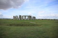 Attraction, Stonehenge on Salisbury plain Wiltshire in England.