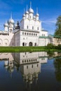 Attractions of Rostov Kremlin, Russia Royalty Free Stock Photo