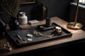 attractive accessories and jewelry for office setting, with sleek and refined style
