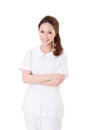 Attractive Asian nurse Royalty Free Stock Photo