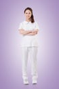 Attractive Asian nurse Royalty Free Stock Photo