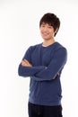 Attractive Asian young man Royalty Free Stock Photo