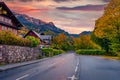 Attractive autumn view of Brauhof village, Styria stare of Austria, Europe