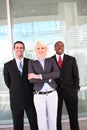 Attractive Business Team at Office Royalty Free Stock Photo