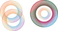 Attractive Computer Generated Spirograph Vector EPS