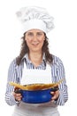 Attractive cook woman Royalty Free Stock Photo