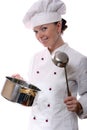 Attractive cook woman