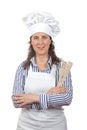 Attractive cook woman Royalty Free Stock Photo