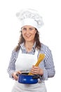 Attractive cook woman Royalty Free Stock Photo