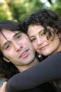 Attractive couple in love Royalty Free Stock Photo