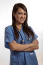 Attractive Filipino nurse doctor