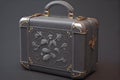 attractive grey suitcase for clothes and cosmetics suitcases for traveling