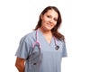 Attractive Hispanic Doctor or Nurse Royalty Free Stock Photo