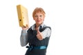Attractive mature businesswoman Royalty Free Stock Photo