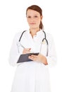 Attractive medical student Royalty Free Stock Photo